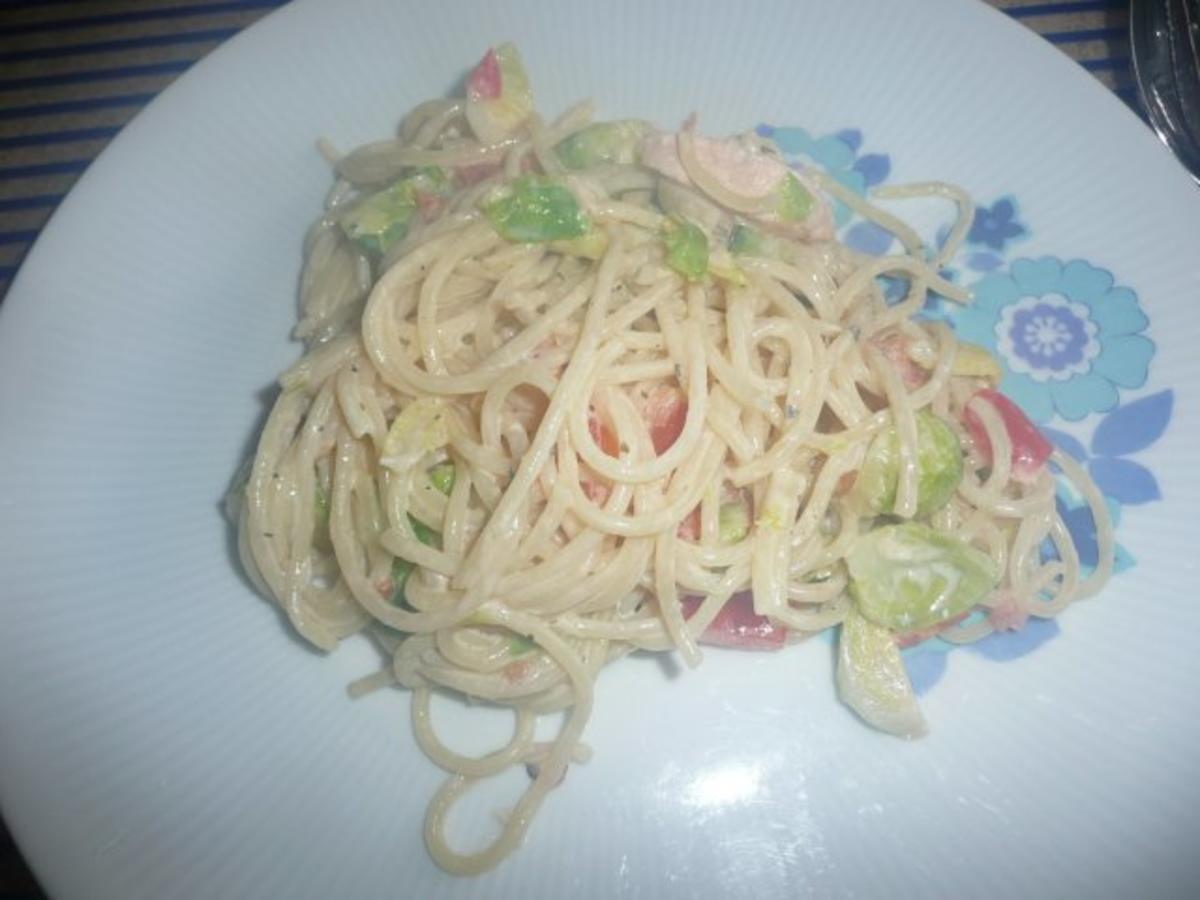 Spaghetti - Pfanne - Rezept