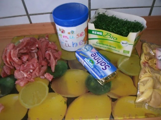 Rezept: Geschnetzeltes in Käse-Kressesoße Bild Nr. 3 Geschnetzeltes in Käse-Kressesoße - Rezept - Bild Nr. 3