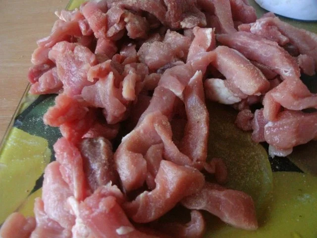 Rezept: Geschnetzeltes in Käse-Kressesoße Bild Nr. 4 Geschnetzeltes in Käse-Kressesoße - Rezept - Bild Nr. 4