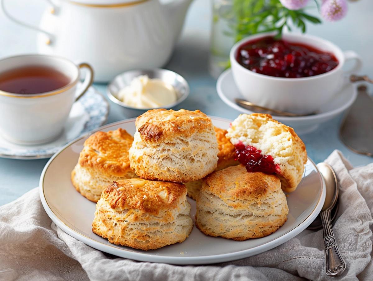 Englische Scones - lecker zum "Five-a ´clock-Tea" - Rezept - Bild Nr. 2