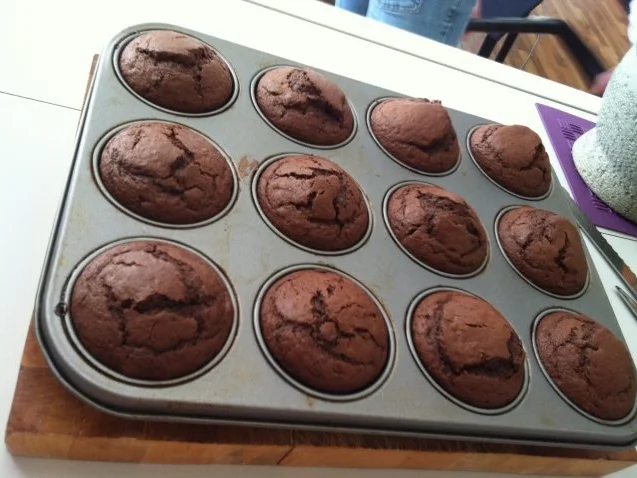 Rezept: Traumhafte Schokomuffins ♥ Bild Nr. 3 Traumhafte Schokomuffins ♥ - Rezept - Bild Nr. 3