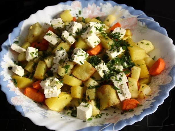 Kartoffel-Kohlrabi-Pfanne - Rezept