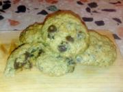 kernige Walnuss-Schokoladen Cookies - Rezept