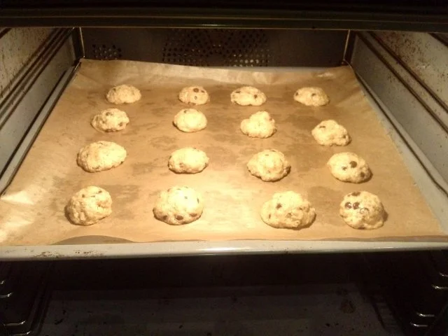 kernige Walnuss-Schokoladen Cookies - Rezept - Bild Nr. 7