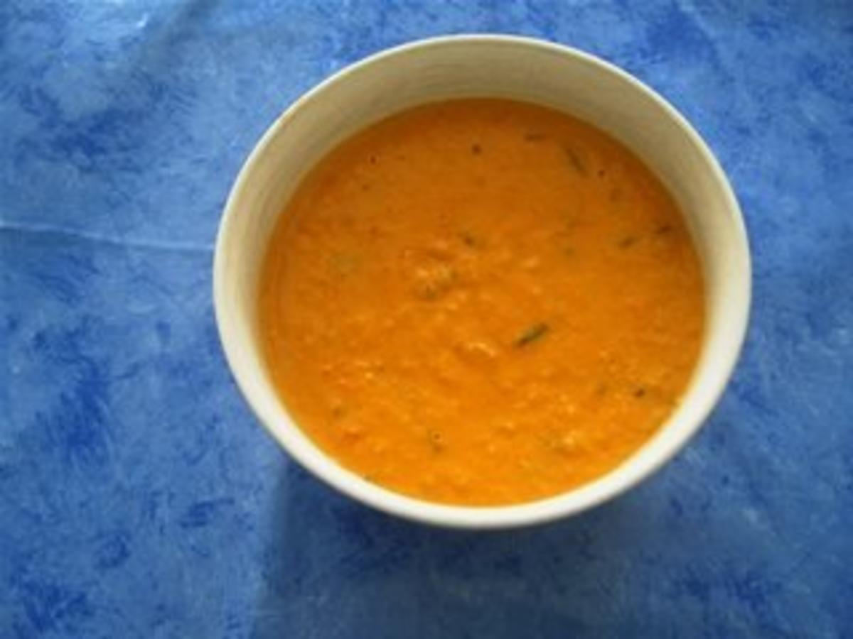 Indische Suppe mit Pastinaken, Kokosmilch und Mango - Rezept