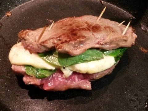 Italienisches Steak-Päckchen mit Knoblauch-Penne - Rezept - Bild Nr. 8