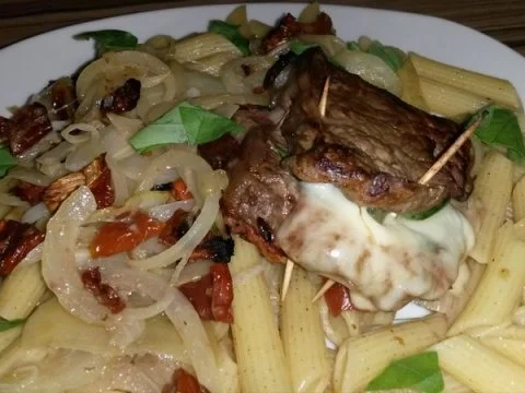 Italienisches Steak-Päckchen mit Knoblauch-Penne - Rezept - Bild Nr. 14