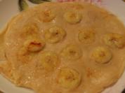 Süßspeise: Bananen-Pfannkuchen - Rezept
