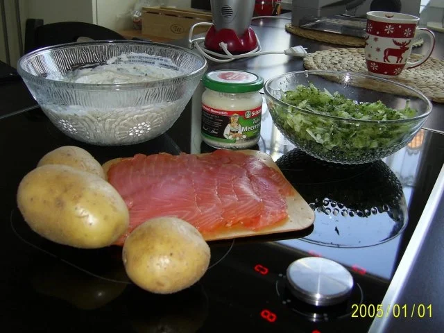 Fisch: Lachs und Meerrettich-Quark... - Rezept - Bild Nr. 2