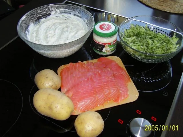 Fisch: Lachs und Meerrettich-Quark... - Rezept - Bild Nr. 3