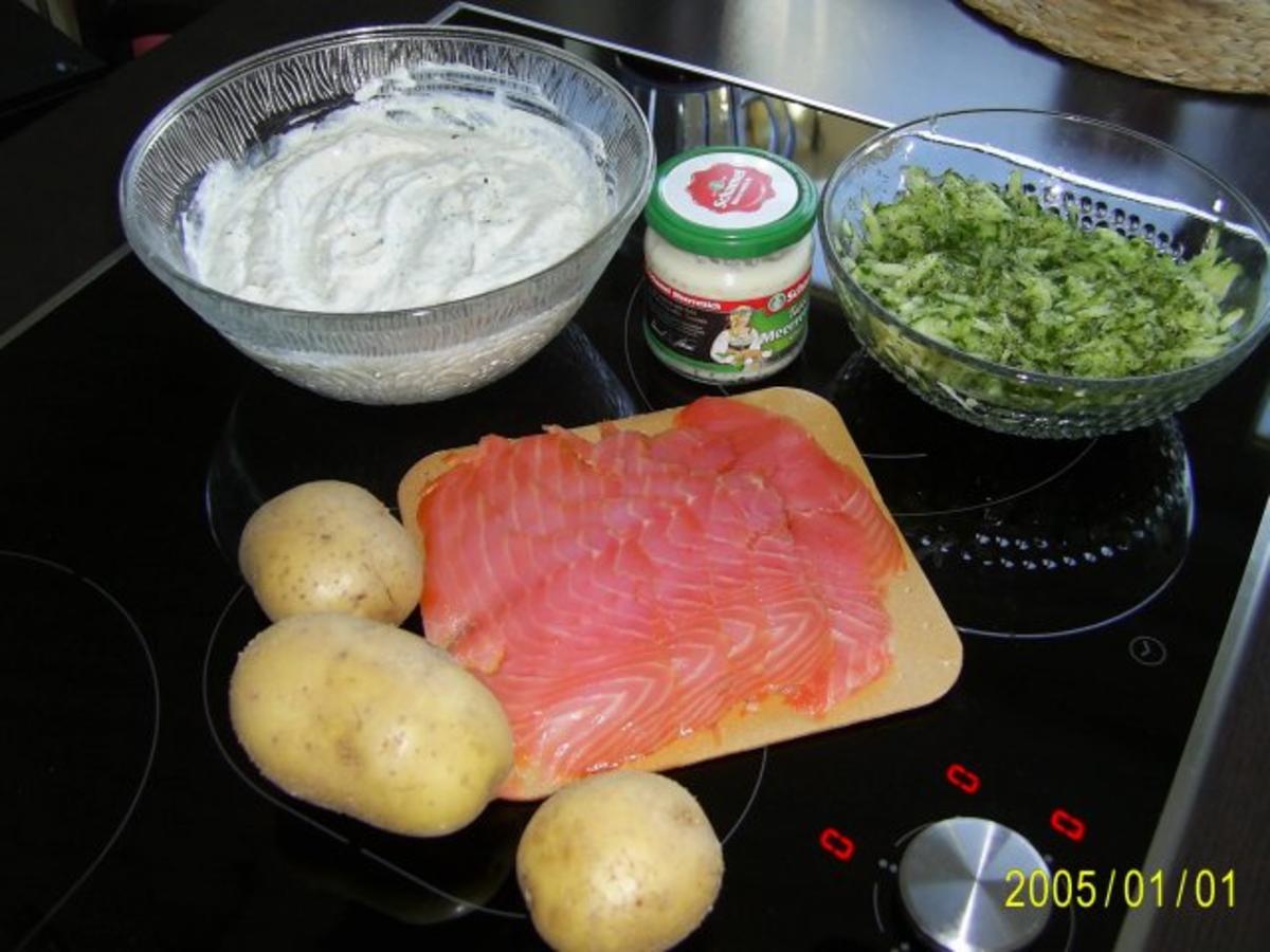 Fisch: Lachs und Meerrettich-Quark... - Rezept - kochbar.de