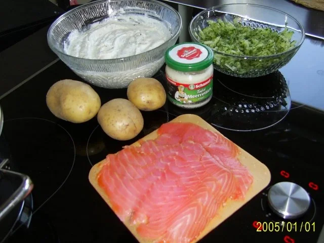 Fisch: Lachs und Meerrettich-Quark... - Rezept - Bild Nr. 7