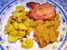 Kasseler Koteletts mit Sauerkraut - Rezept
