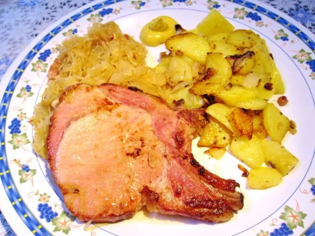 Kasseler Koteletts mit Sauerkraut - Rezept - Bild Nr. 6