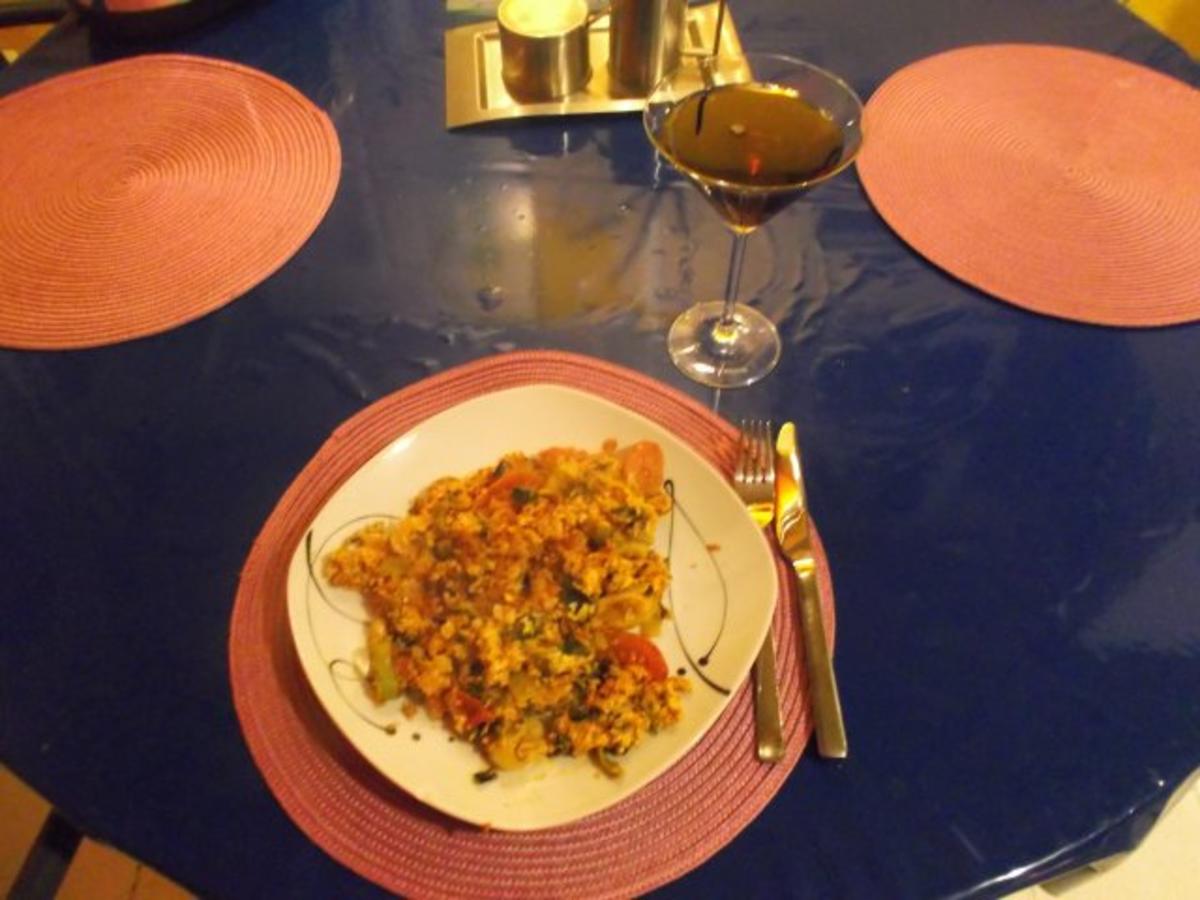 Abendbrot: Trüffelkäse-Rührei mit Lauch - Rezept - Bild Nr. 11