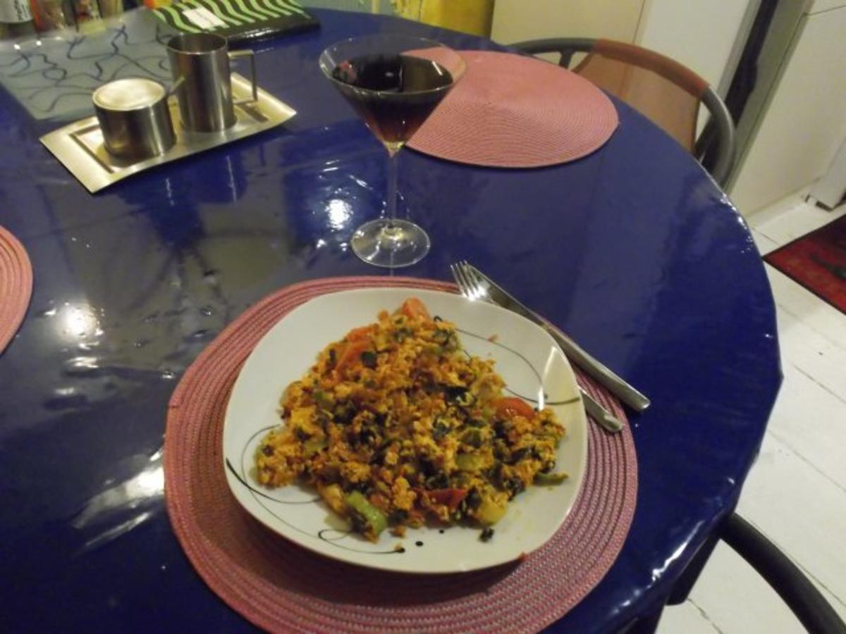 Abendbrot: Trüffelkäse-Rührei mit Lauch - Rezept - Bild Nr. 13
