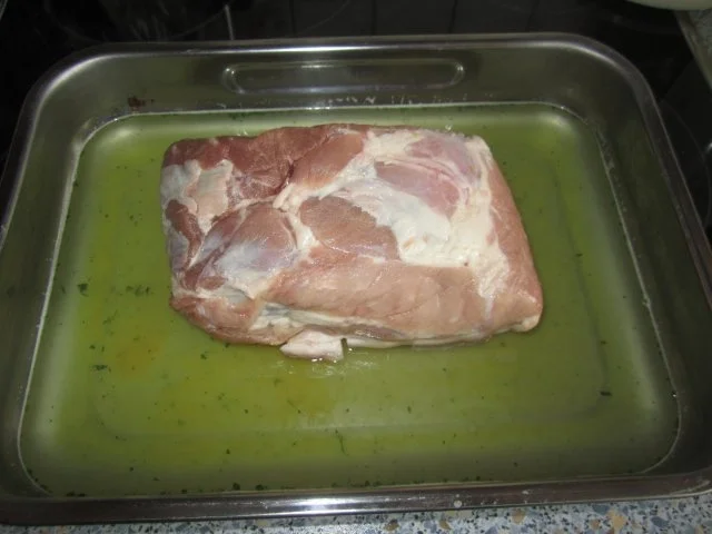 Orientalischer Schweinekrustenbraten - Rezept - Bild Nr. 2