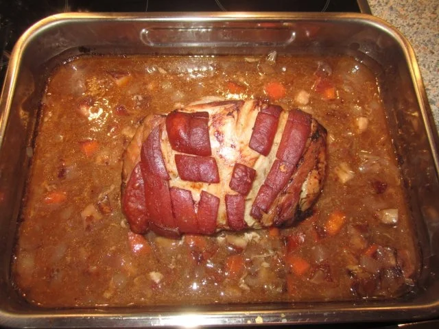 Orientalischer Schweinekrustenbraten - Rezept - Bild Nr. 8