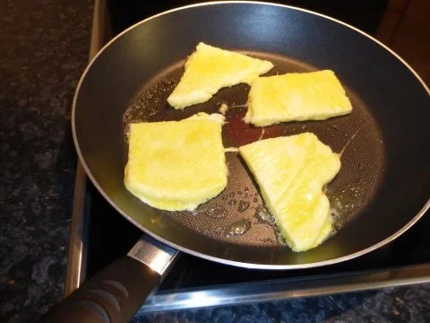 Grießschnitten mit Heidelbeerkompott - Rezept - Bild Nr. 4