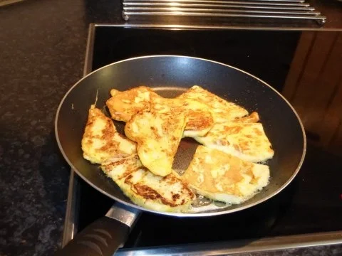 Grießschnitten mit Heidelbeerkompott - Rezept - Bild Nr. 6