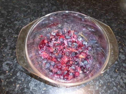 Grießschnitten mit Heidelbeerkompott - Rezept - Bild Nr. 7