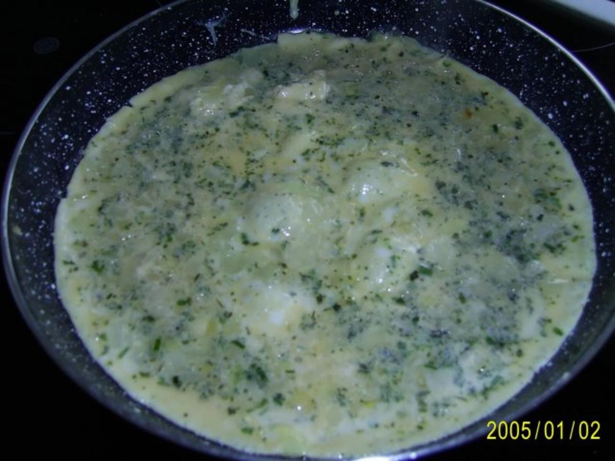 Eier: Kräuter-Omelett mit Ziegenkäse - Rezept - Bild Nr. 6