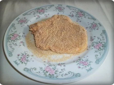 Zwiebel – Kartoffelscheiben mit Schweinekoteletts. - Rezept - Bild Nr. 9