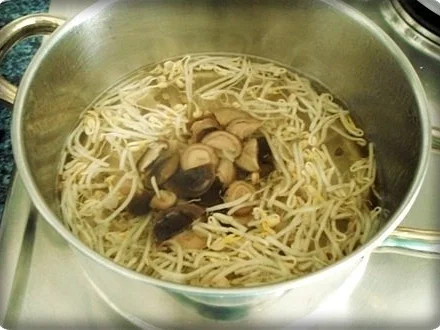 Indonesische Glasnudelsuppe mit Hähnchenfleisch - Rezept - Bild Nr. 7