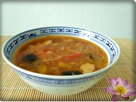 Indonesische Glasnudelsuppe mit Hähnchenfleisch - Rezept - Bild Nr. 25