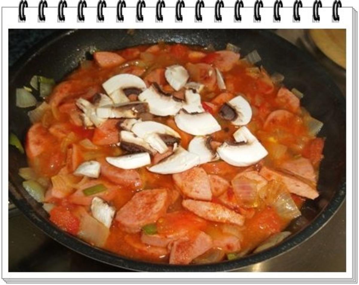 Pikantes Wurstgulasch mit Kartoffeln - Rezept - Bild Nr. 11