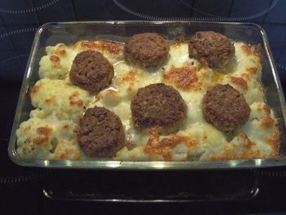 Rezept: Mein Blumenkohl-Kartoffel-Gehacktes-Auflauf Bild Nr. 3 Mein Blumenkohl-Kartoffel-Gehacktes-Auflauf - Rezept - Bild Nr. 3