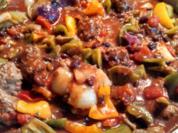 Tex-Mex  Peppers Meatballs  /  Albondigas Mexican - Rezept