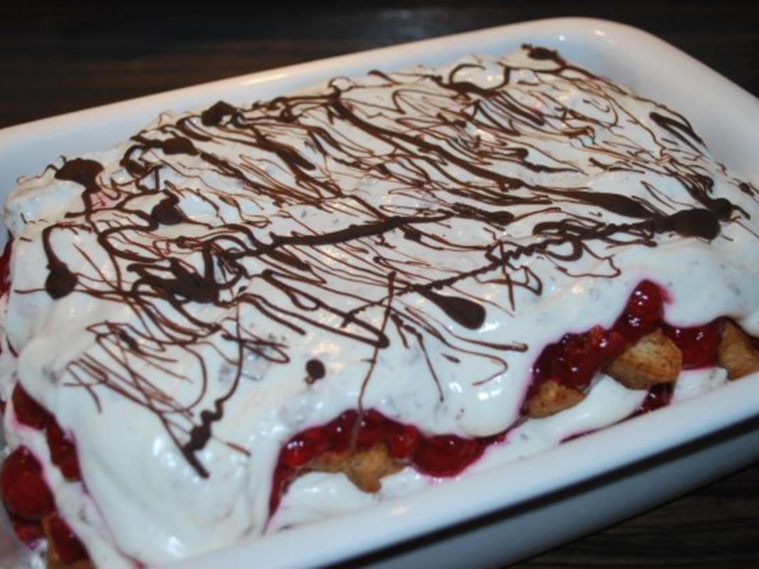 Stracciatella Himbeer Lasagne - einfach - von Anni2000