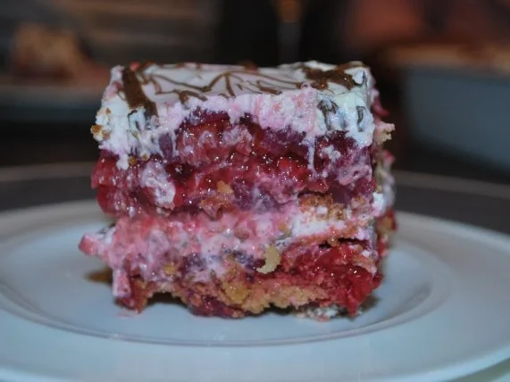 Stracciatella-Himbeer-Lasagne - Rezept - Bild Nr. 2