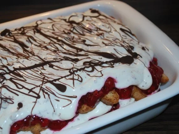 Stracciatella-Himbeer-Lasagne - Rezept - Bild Nr. 4