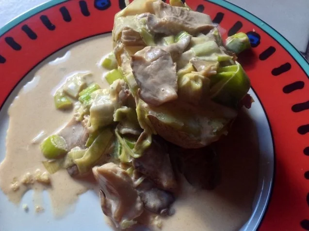 Austernpilze in Sahnesoße - Rezept - Bild Nr. 2