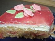 Apfeltorte mit Kuss - Rezept