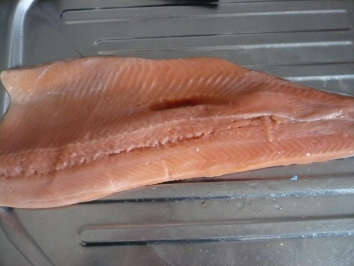 Lachs mit Meerrettich und Kräuter - Rezept - Bild Nr. 6