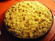 Mohnkuchen mit Vanillepudding - Rezept