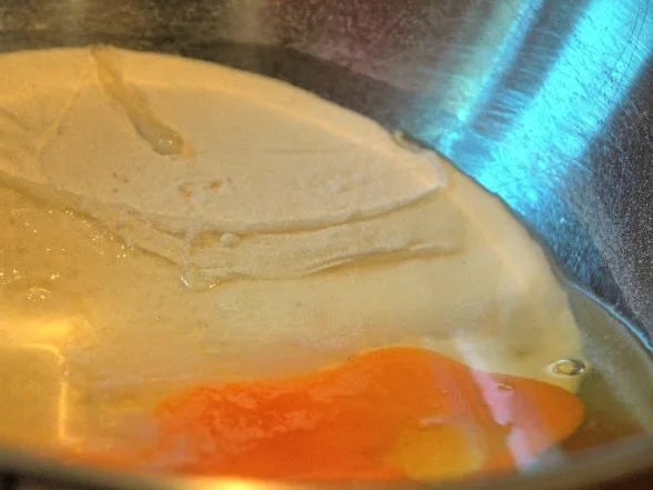 Rezept: Spaghetti mit Rosenkohl-Parmesan-Sauce Bild Nr. 5 Spaghetti mit Rosenkohl-Parmesan-Sauce - Rezept - Bild Nr. 5