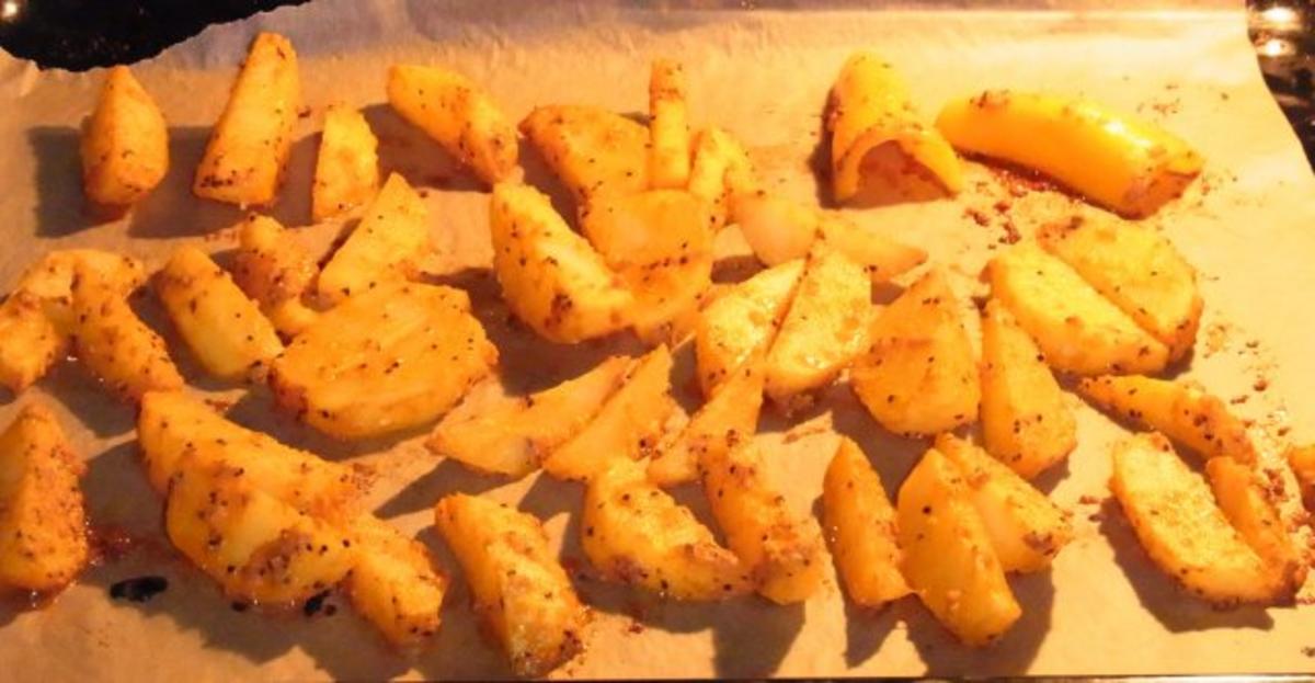 Kartoffel Wedges (Gemüse) aus dem Ofen - Rezept - Bild Nr. 3