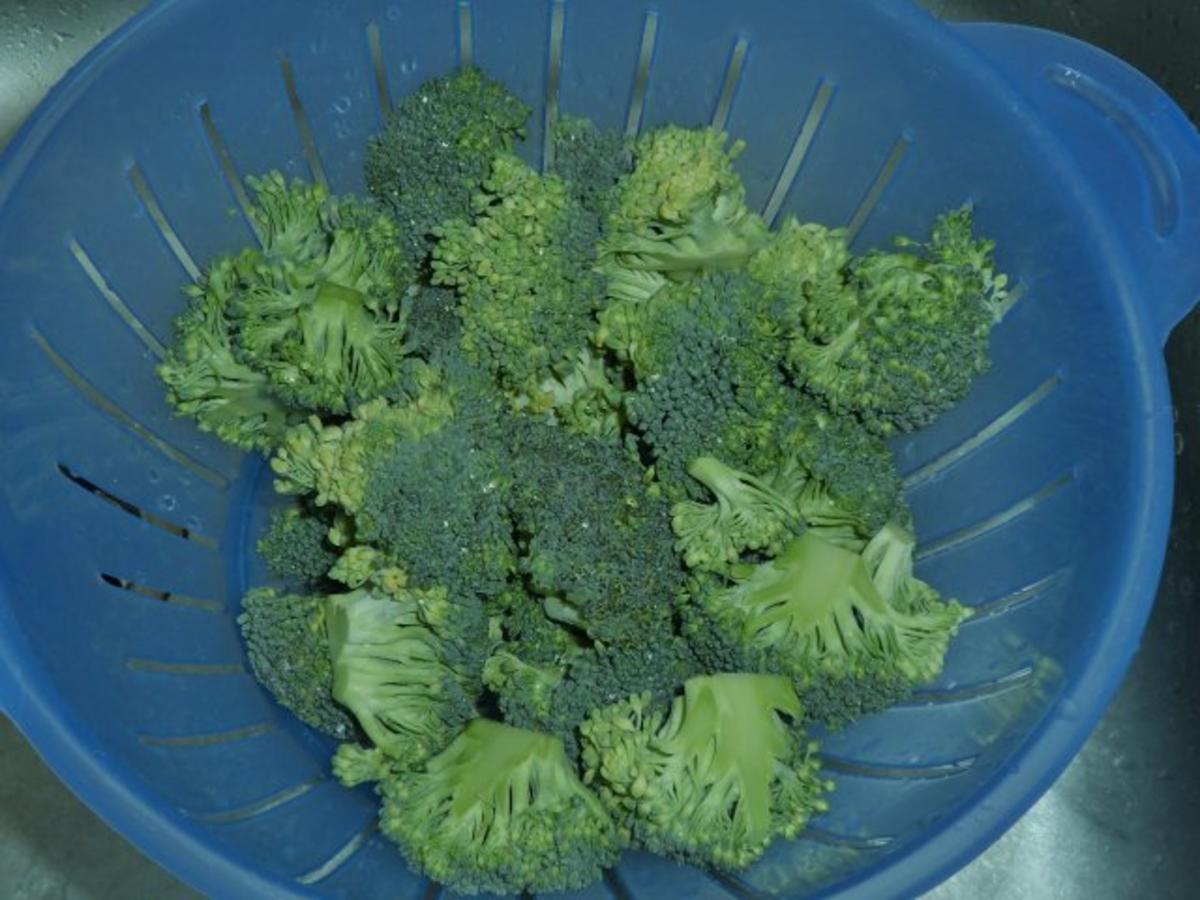 Pfannengerichte: Hähnchenpfanne mit Broccoli und Champignons in Tomaten-Sahne-Soße - Rezept - Bild Nr. 2