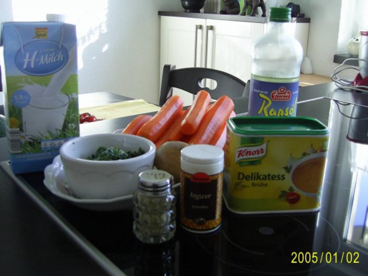 Suppen & Eintöpfe: Möhrencremesuppe - Rezept - Bild Nr. 2