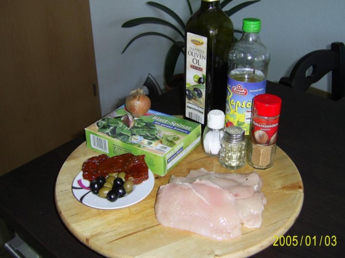 Huhn: aromatische Hähnchenschnitzel mit Oliven-Tomaten-Paste.... - Rezept - Bild Nr. 2