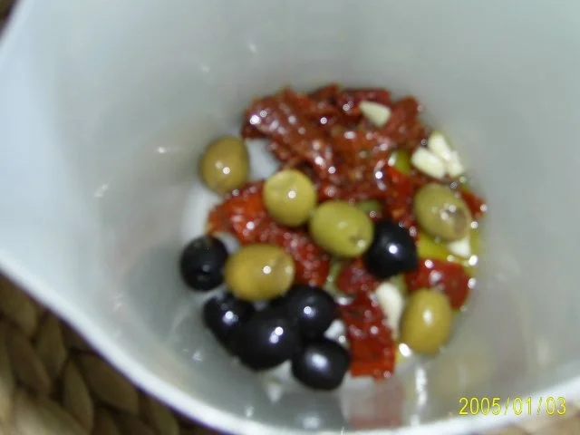 Rezept: Huhn: aromatische Hähnchenschnitzel mit Oliven-Tomaten-Paste.... Bild Nr. 8 Huhn: aromatische Hähnchenschnitzel mit Oliven-Tomaten-Paste.... - Rezept - Bild Nr. 8