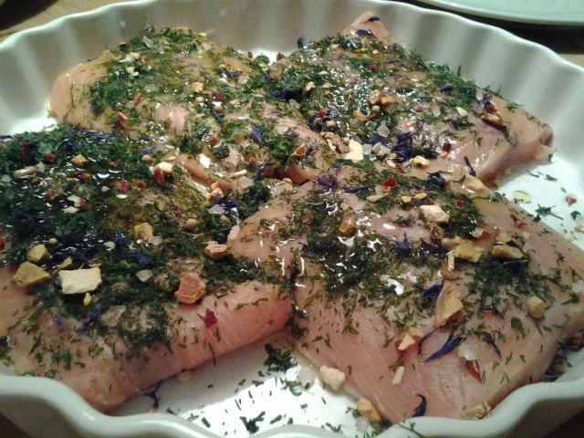 Rezept: Lachs auf Kartoffel- Porree- Bett Bild Nr. 4 Lachs auf Kartoffel- Porree- Bett - Rezept - Bild Nr. 4