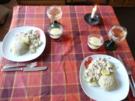 Vegan : Geschmorte Gurken in Mandelsahne - Rezept