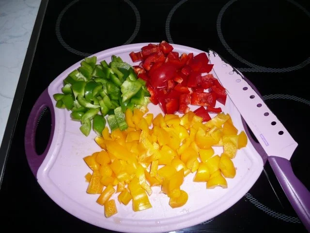 Rezept: Vegan : Buntes Soja - Paprika Gulasch Bild Nr. 3 Vegan : Buntes Soja - Paprika Gulasch - Rezept - Bild Nr. 3