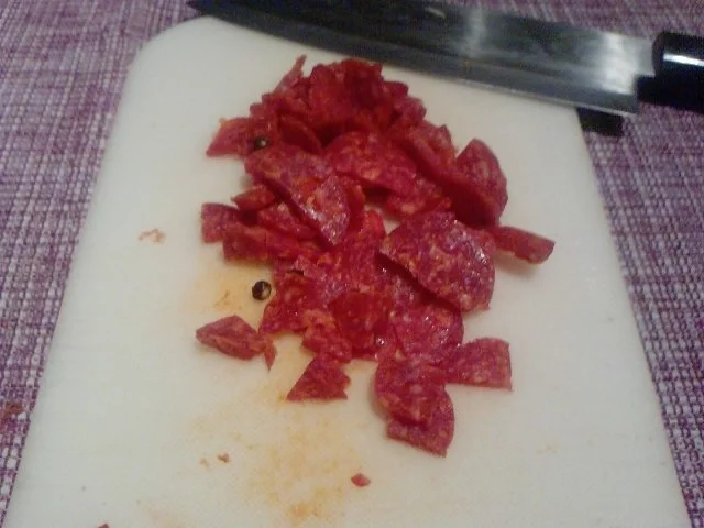 Rezept: TORTELLINI – ANGELO - E - DIAVOLO TORTELLINI MIT CREMIG-SCHARFER SOSSE Bild Nr. 4 TORTELLINI – ANGELO - E - DIAVOLO TORTELLINI MIT CREMIG-SCHARFER SOSSE - Rezept - Bild Nr. 4