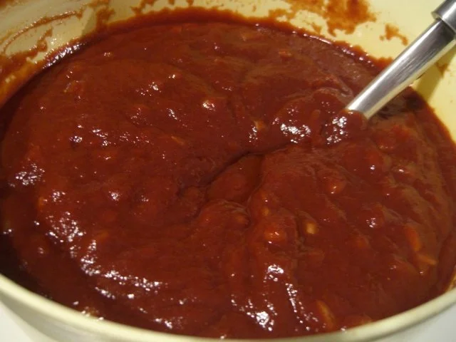 Spareribs in scharfer Tomaten-Honig-Marinade - Rezept - Bild Nr. 5